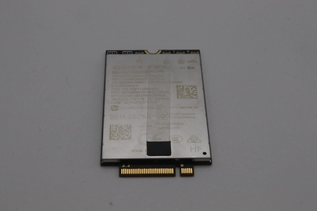 Lenovo WIRELESS Wireless,WAN,QCT,RM520N CN Qualcomm Board 5W11H85456