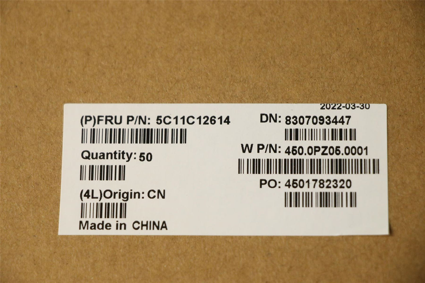 Lenovo FRU CABLE CABLE, Clickpad FFC 5C11C12614