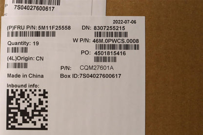 Lenovo MECH_ASM FRU D COVER CS SG L13 Fenrir 5M11K83368