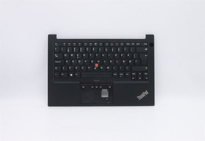 Lenovo ThinkPad E14 Gen 2 Keyboard Palmrest Top Cover Nordic Black 5M10Z27273