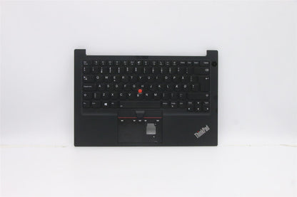 Lenovo ThinkPad E14 Gen 2 Keyboard Palmrest Top Cover Danish Black 5M10Z27333