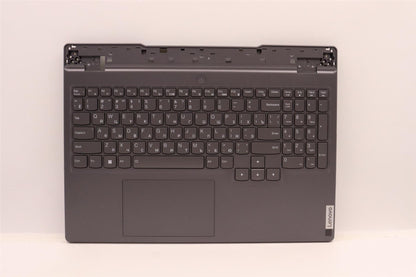 Lenovo 5 15ARH7H Palmrest Cover Touchpad Keyboard Russian Slate Grey 5CB1H68509