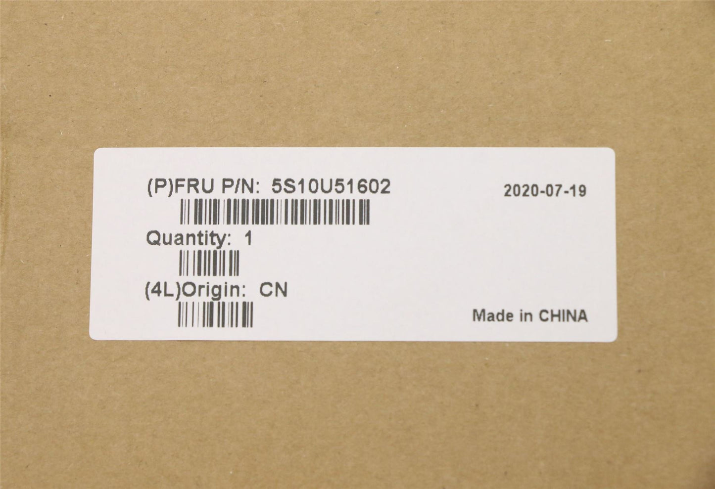 Lenovo Screw bag 1 for FRU M70a 5S10U51602