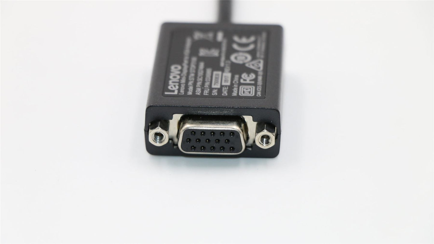 Lenovo Carbon P40 460 260 14 X1 1st Mini Display Port to VGA Dongle 03X6402