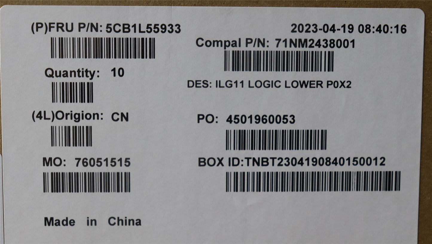 Lenovo Lower Case C 82XW L(P0X2) 5CB1L55933