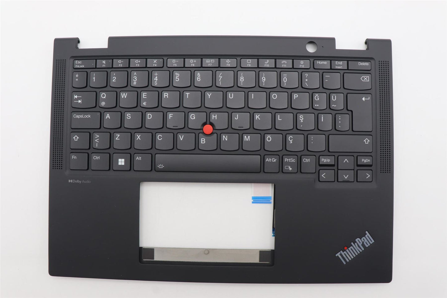 Lenovo ThinkPad X13 Gen 4 Keyboard Palmrest Top Cover Turkish Grey 5M11L64288
