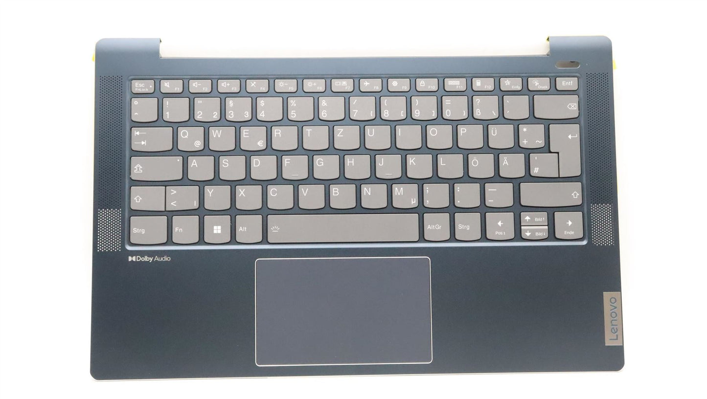 Lenovo IdeaPad 5 14IAL7 Palmrest Cover Touchpad Keyboard German 5CB1J08706