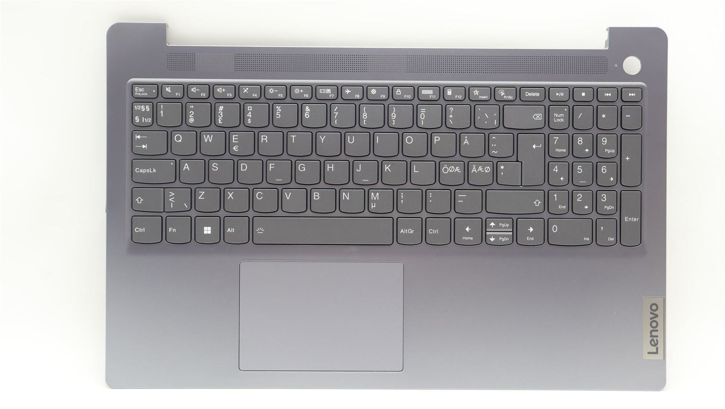 Lenovo IdeaPad 3 15ABR8 Palmrest Cover Touchpad Keyboard Nordic 5CB1K96866