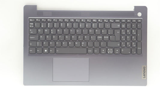 Lenovo IdeaPad 3 15ABR8 Palmrest Cover Touchpad Keyboard Nordic 5CB1K96866