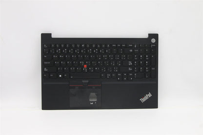 Lenovo ThinkPad E15 Gen 2 Keyboard Palmrest Top Cover Arabic Black 5M11A36287