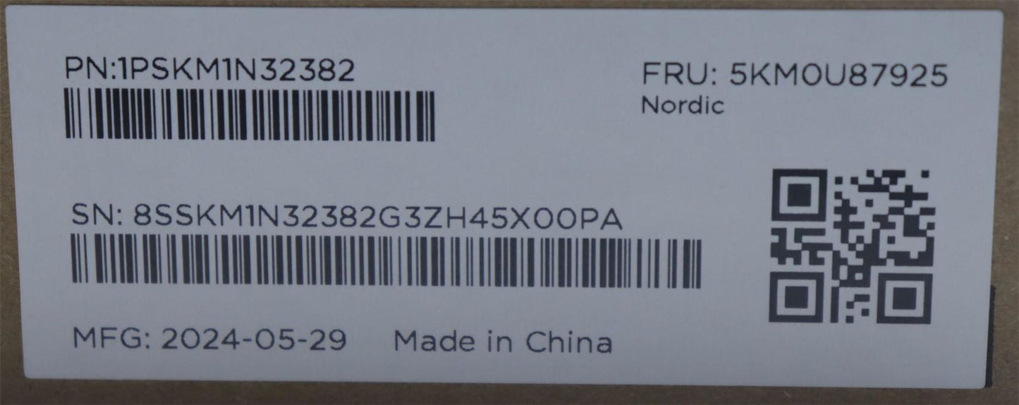 Lenovo KYB_MOUSE G-T Eos3 2.4G KM CLD NOD 5KM0U87925