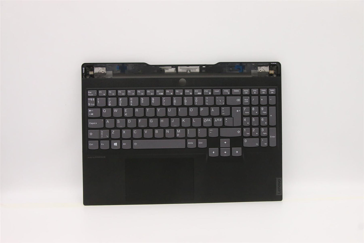 Lenovo S7 15ACH6 Palmrest Cover Touchpad Keyboard Nordic Black 5CB1C93691