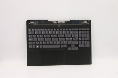 Lenovo S7 15ACH6 Palmrest Cover Touchpad Keyboard Nordic Black 5CB1C93691