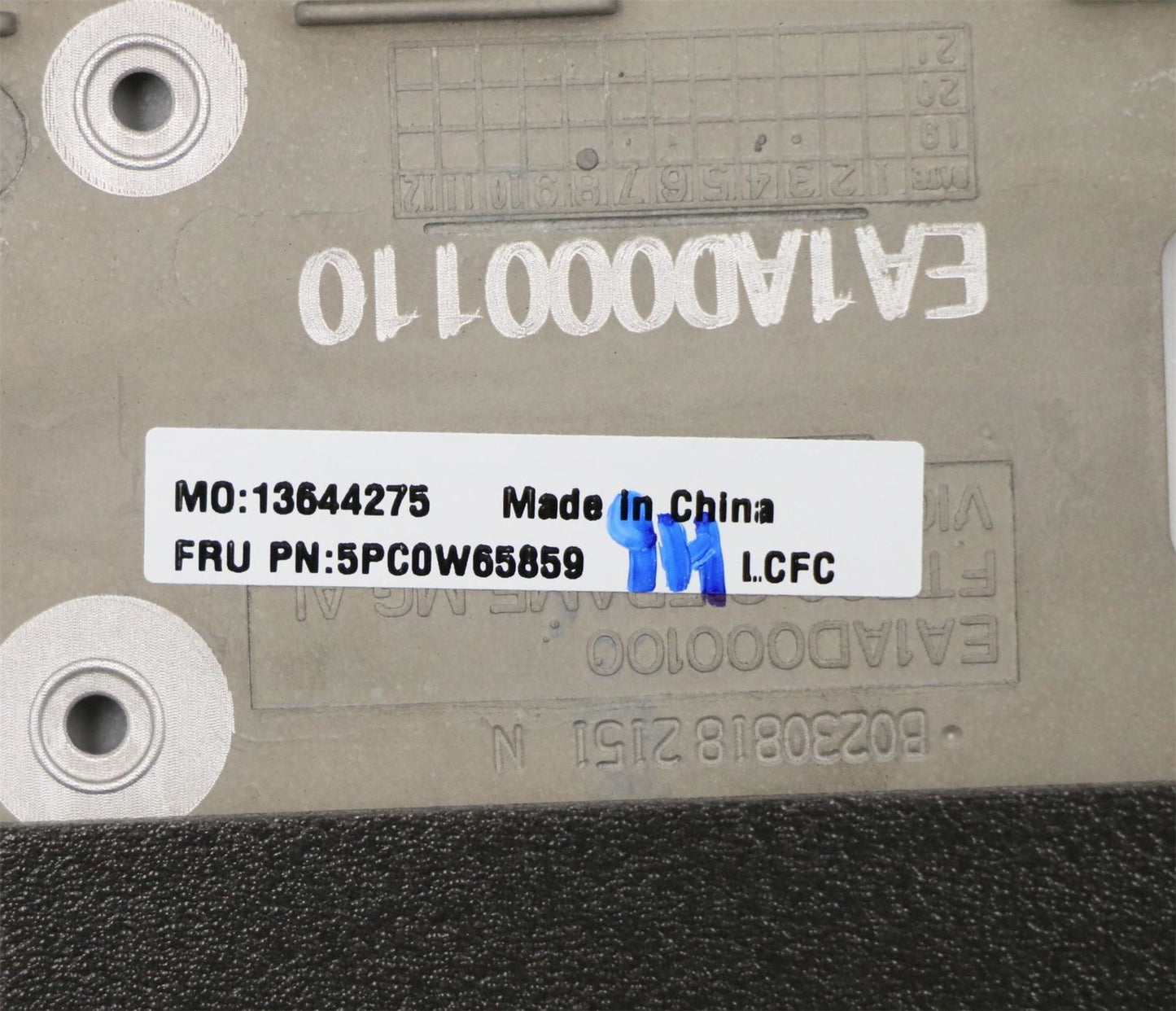 Lenovo PD_ASM,Cover,w/o FPR,UHD 5PC0W65859