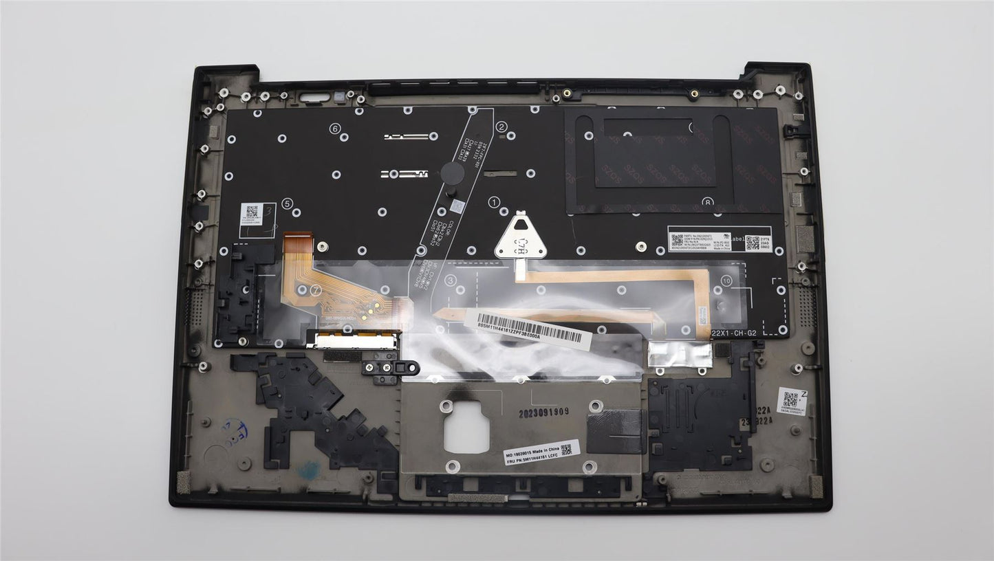Lenovo ThinkPad X1 10th Gen Keyboard Palmrest Top Cover Italian 5M11H44161