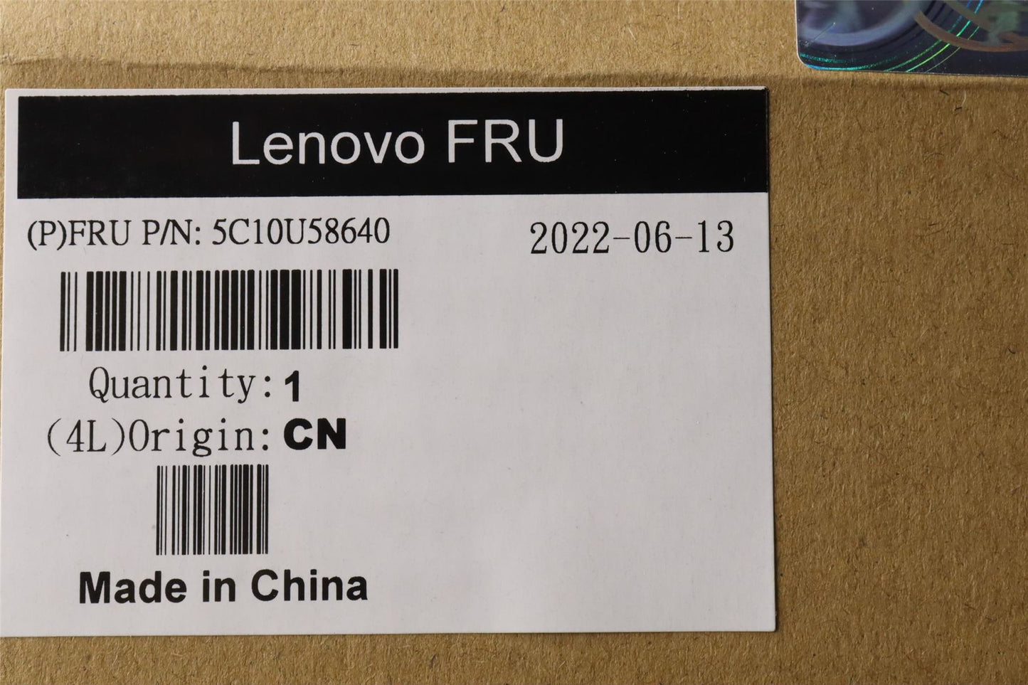 Lenovo G-sensor cable APU 5C10U58640