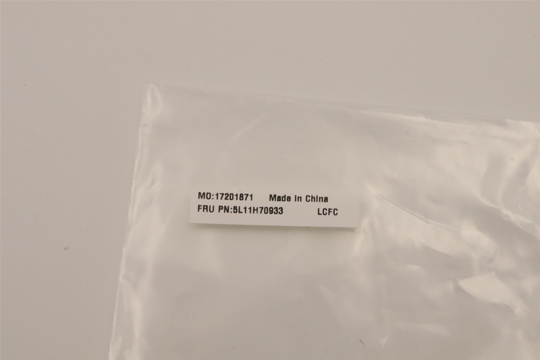 Fru Label Lenovo LABEL FRU Label Kit for LCFC 5L11H70933 – Genius Parts