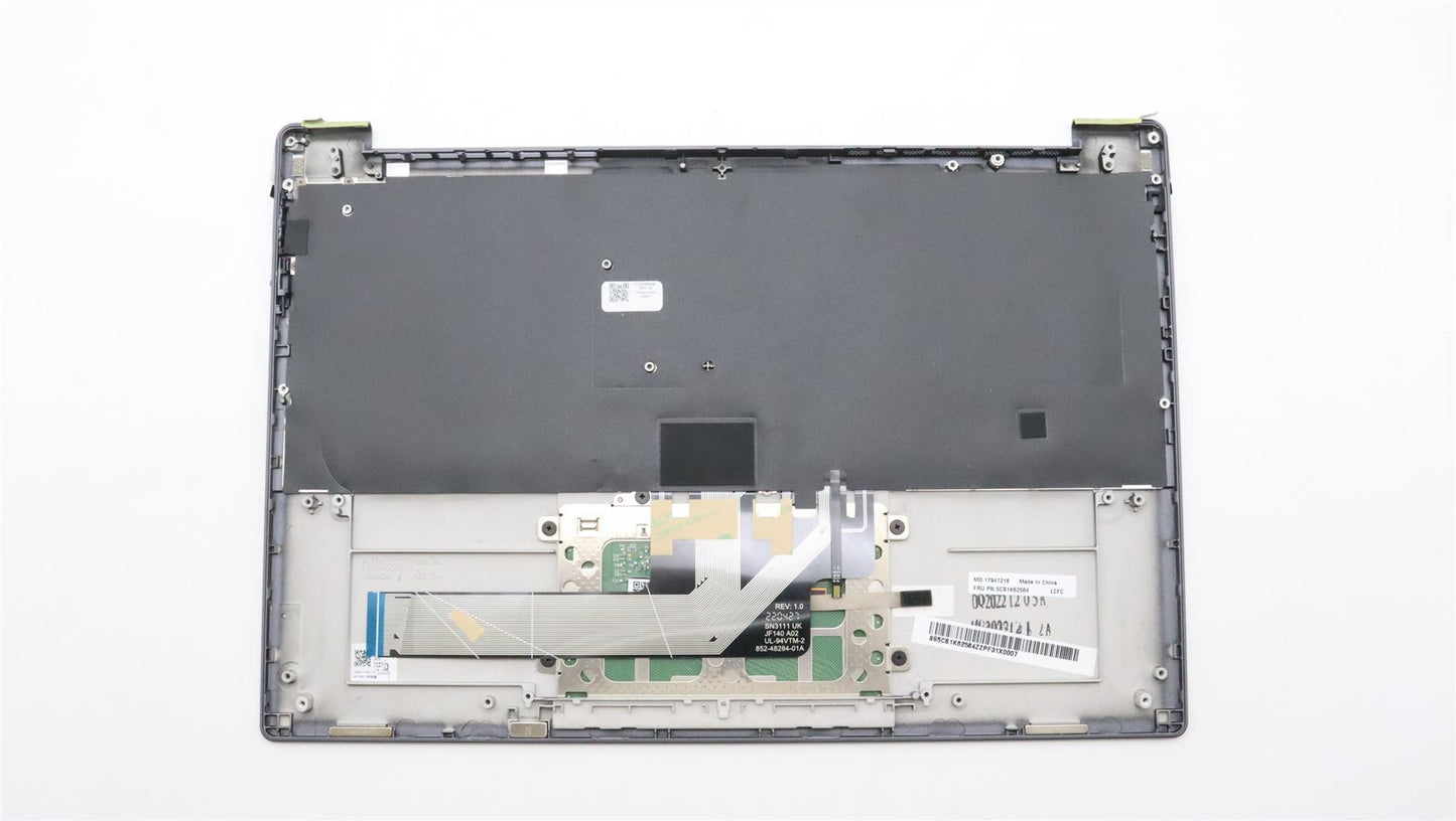 Lenovo Yoga 7 13IRP8 Palmrest Cover Touchpad Keyboard German 5CB1K62564