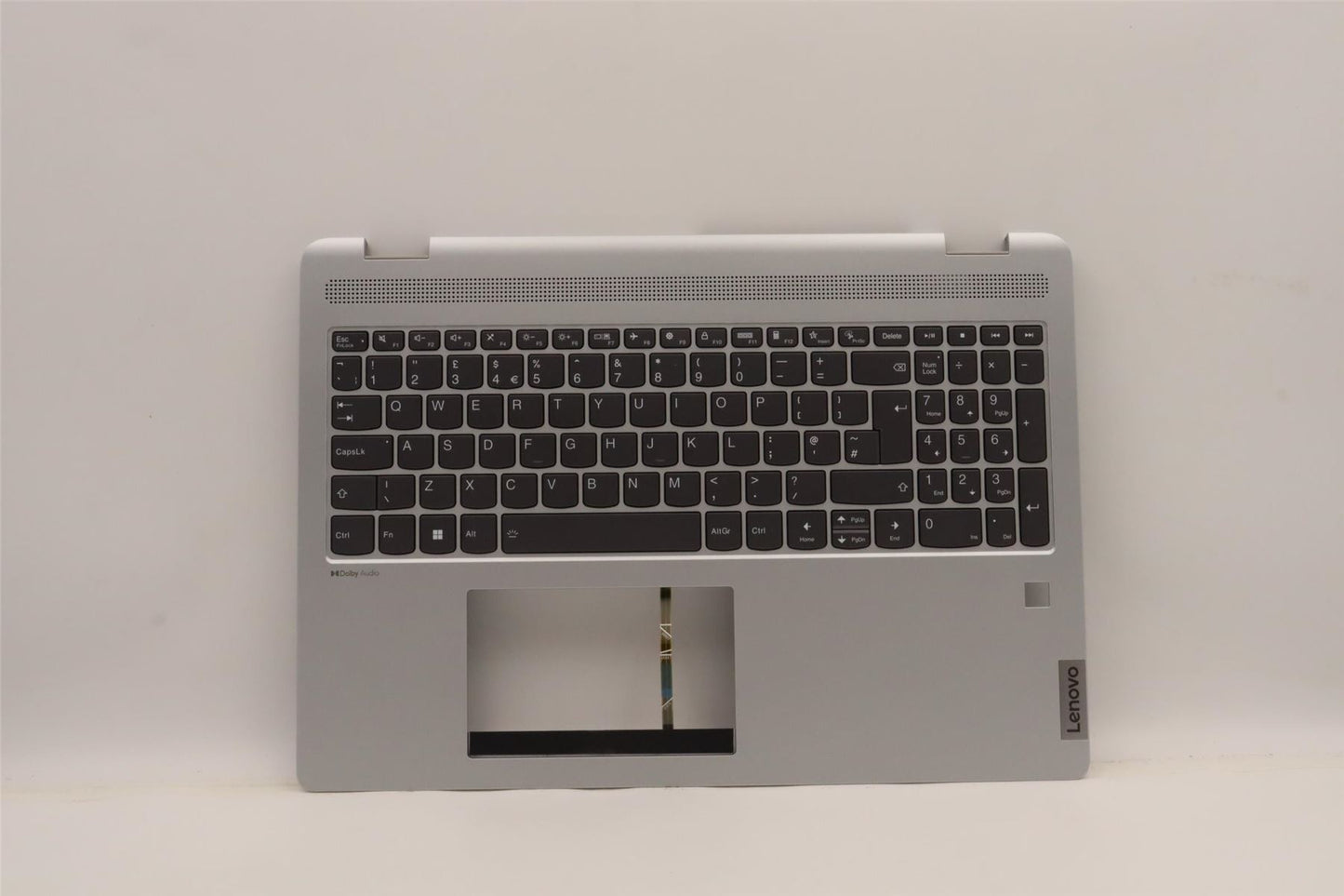 Lenovo IdeaPad 5 16ALC7 Keyboard Palmrest Top Cover UK Cloud Grey 5CB1H80108