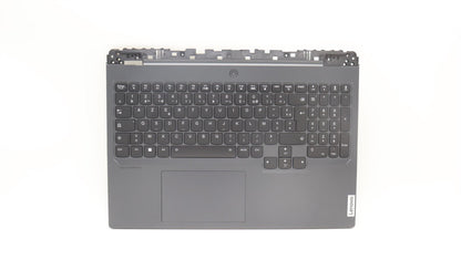 Lenovo Legion 7 16IRX8 Palmrest Cover Touchpad Keyboard French White 5CB1L39232