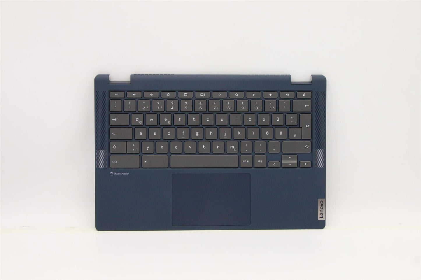 Lenovo Flex 13ITL6 Keyboard Palmrest Top Cover German Blue Backlit 5CB1D04899