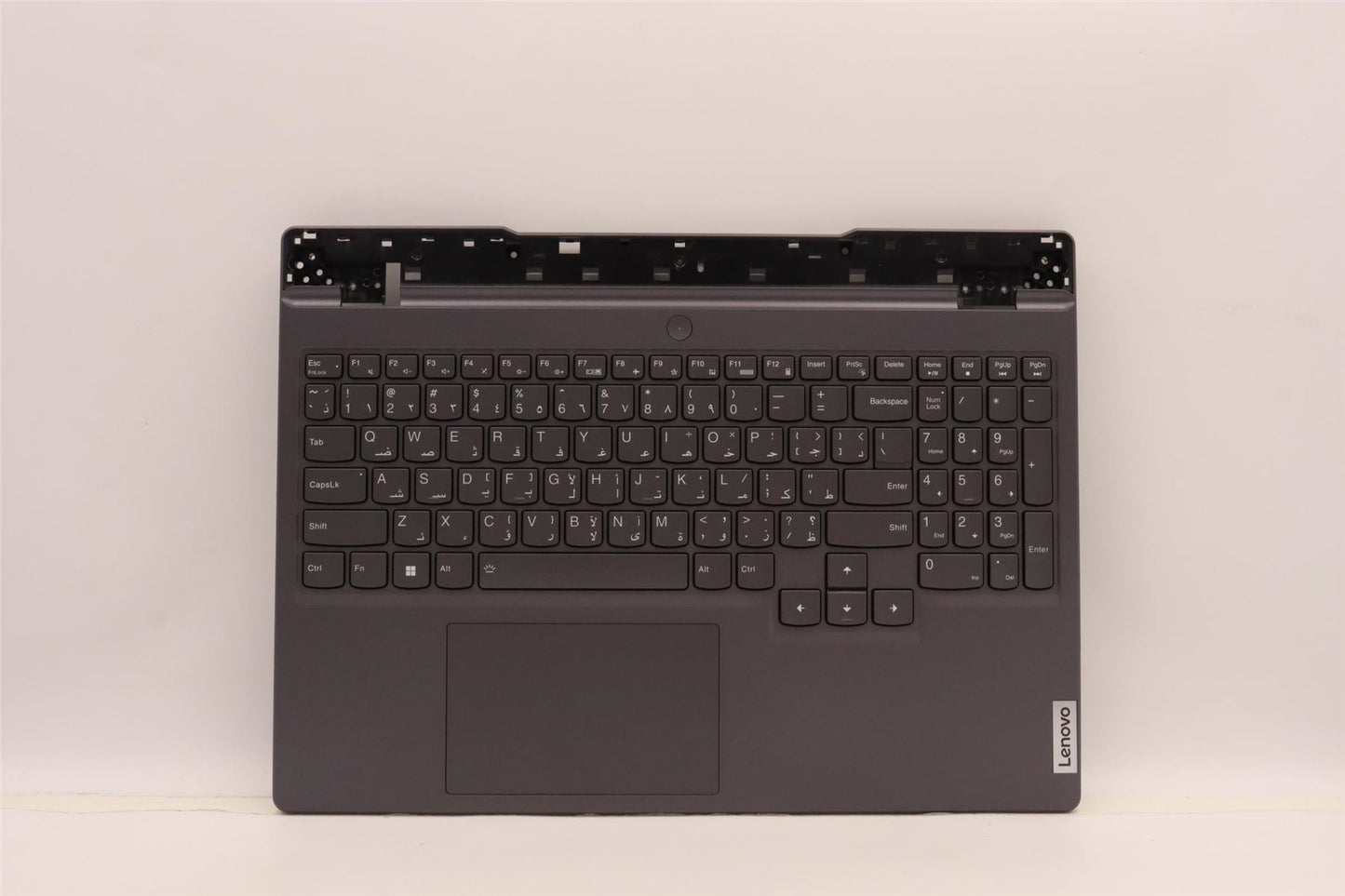 Lenovo 5 15ARH7H Palmrest Cover Touchpad Keyboard Arabic Storm Grey 5CB1H68453