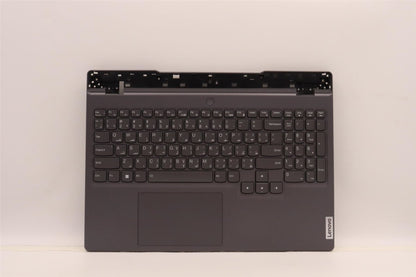 Lenovo 5 15ARH7H Palmrest Cover Touchpad Keyboard Arabic Storm Grey 5CB1H68453
