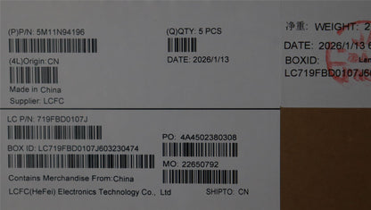 Lenovo MECH_ASM FRU KB HBW BL(TRI)US Bk 5M11N94196
