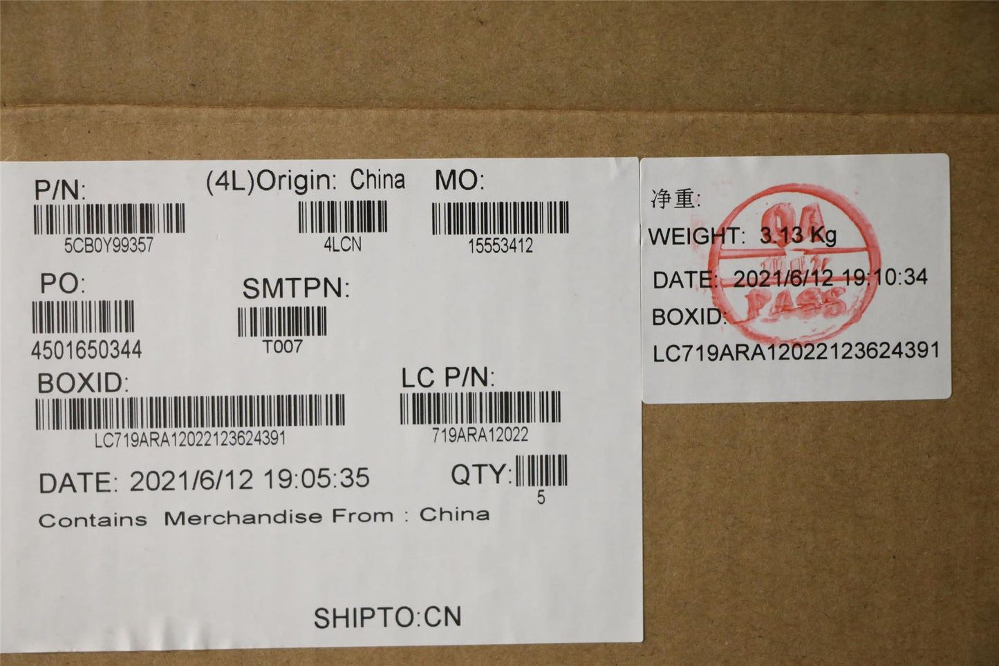 Lenovo Upper Case ASM_GR L82C2 IGTEX 5CB0Y99357