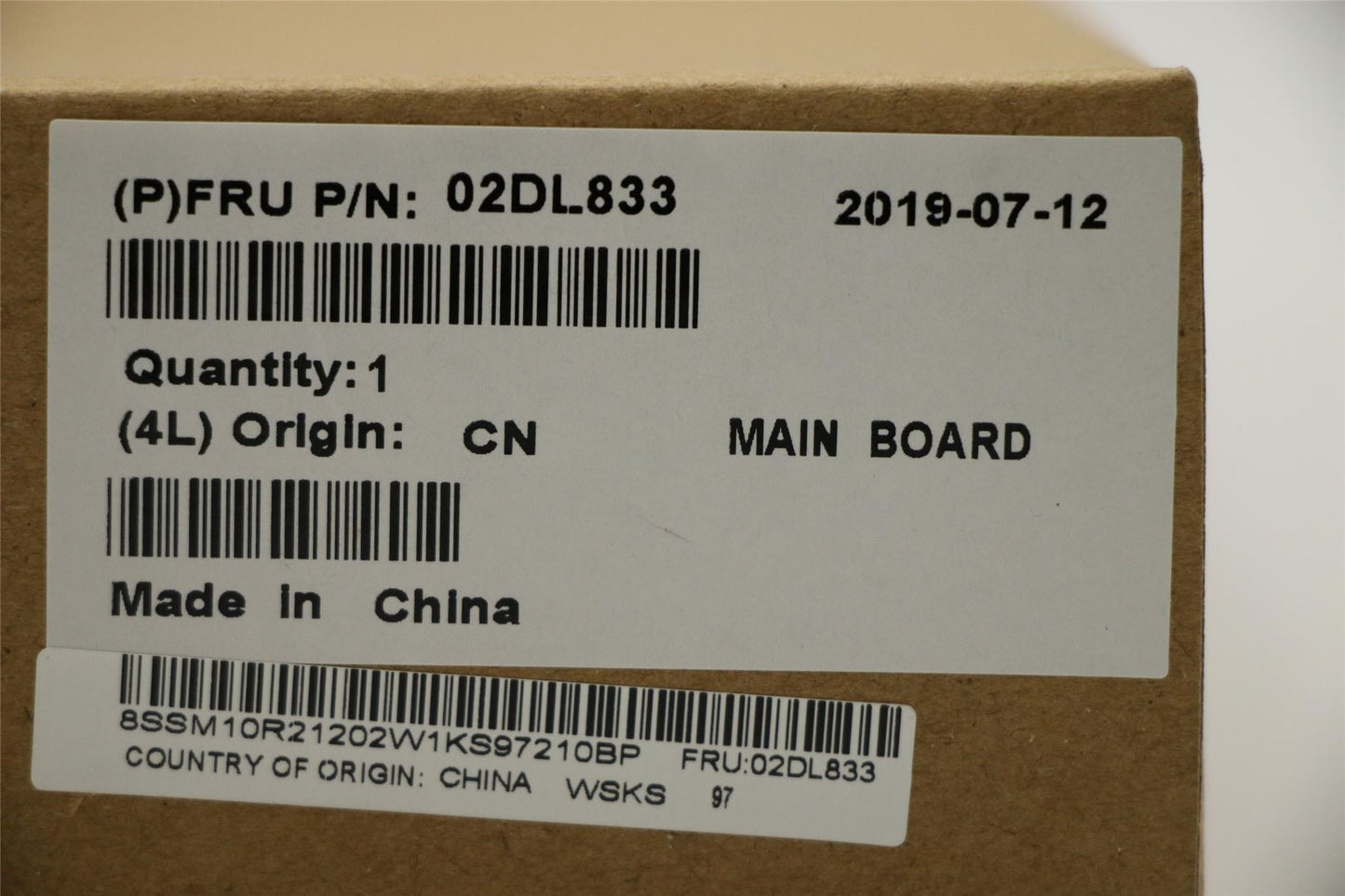 Lenovo Yoga L390 L390 Motherboard Mainboard UMA intelI38145U 02DL833