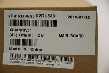 Lenovo Yoga L390 L390 Motherboard Mainboard UMA intelI38145U 02DL833