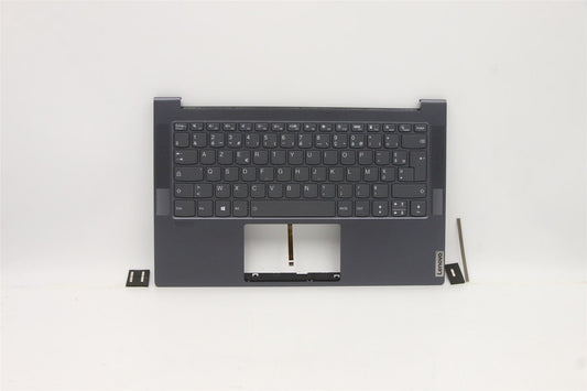 Lenovo IdeaPad 7 14ITL05 Keyboard Palmrest Top Cover French Grey 5CB1B05288