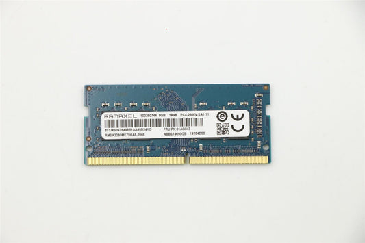 Lenovo 01AG843 MEMORY 8GB DDR4 2666 SoDIMM,MICRON