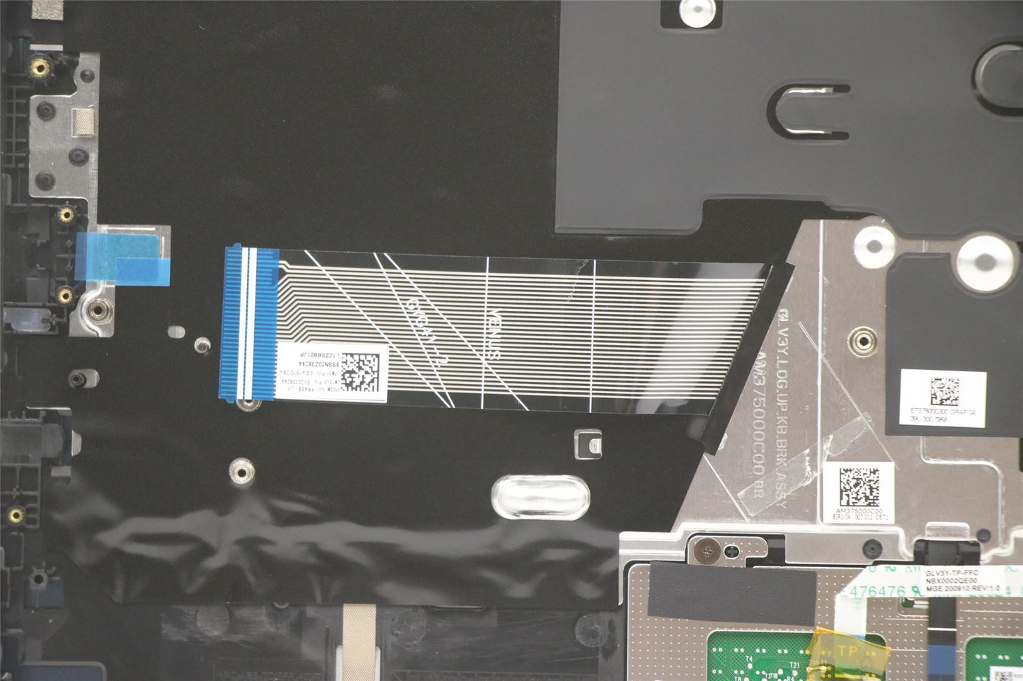 Lenovo Yoga 14s ITL Palmrest Cover Touchpad Keyboard UK Abyss Blue 5CB1C92793