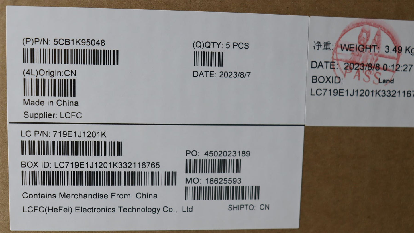 Lenovo Upper Case ASM_FRA L82XB AGFP NBL 5CB1K95048