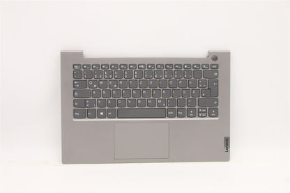 Lenovo ThinkBook 14 G3 ACL Keyboard Palmrest Top Cover German Grey 5CB1C90505