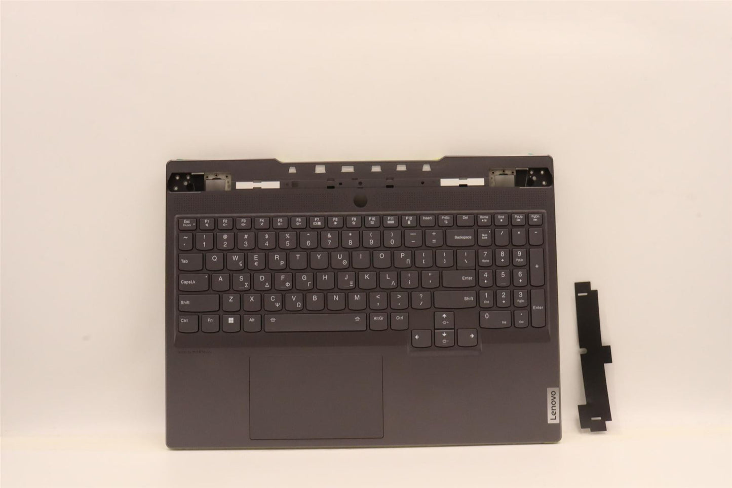 Lenovo Legion 7 16IAX7 Palmrest Cover Touchpad Keyboard Greek Black 5CB1J31423