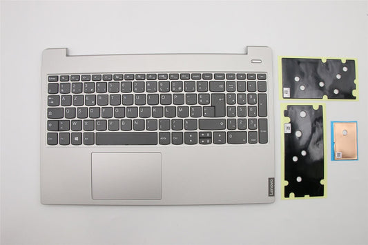 Lenovo S340-15IWL Palmrest Cover Touchpad Keyboard French Grey 5CB0S18678