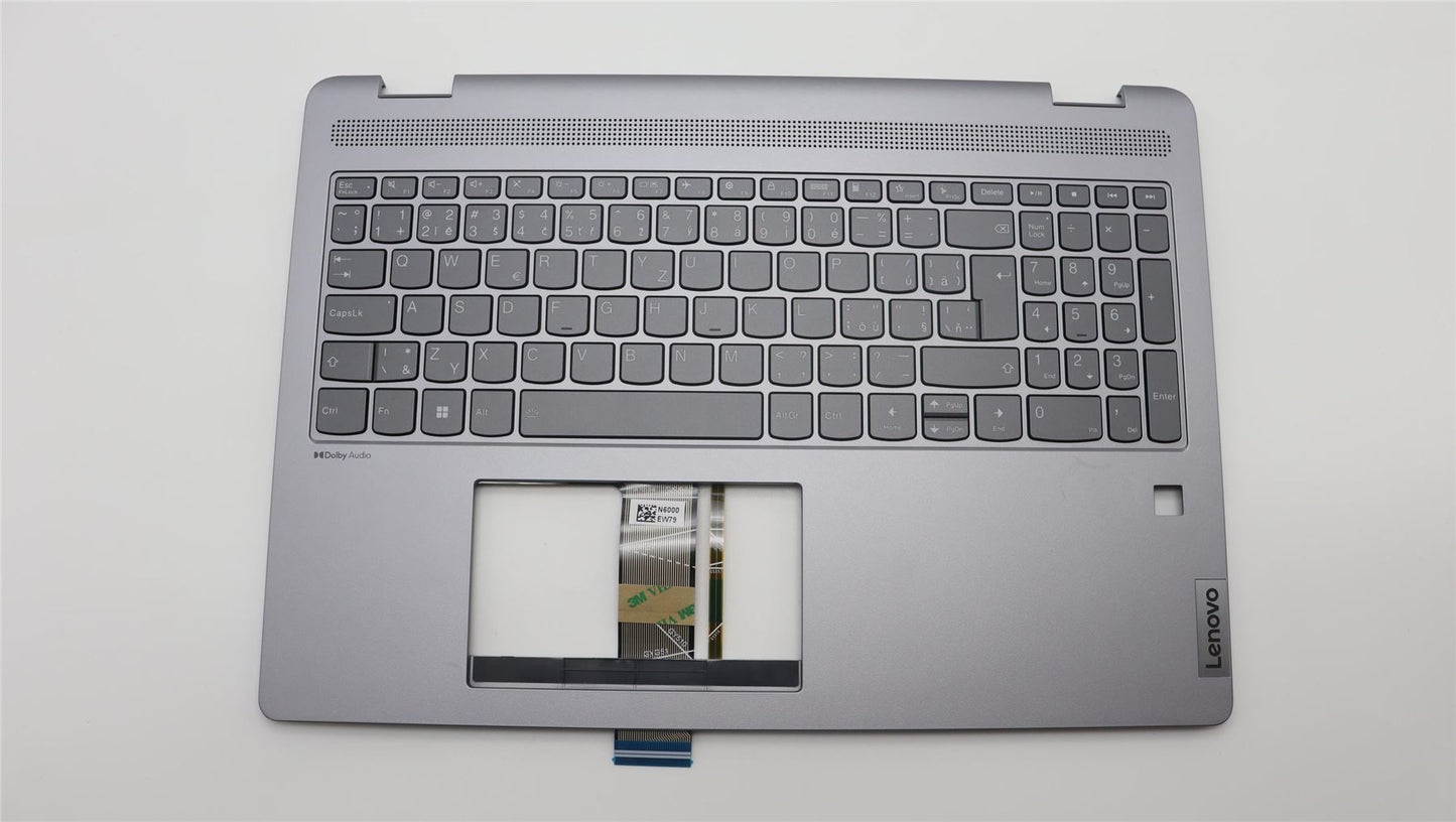 Lenovo IdeaPad 5 16IRU8 Keyboard Palmrest Top Cover Czech slovakian 5CB1L31830
