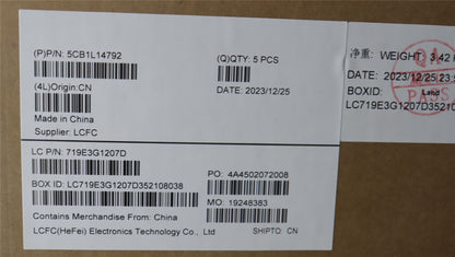 Lenovo IdeaPad 3 16ABR8 Palmrest Cover Touchpad Keyboard German 5CB1L14792