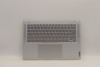 Lenovo Yoga 7 14IAH7 Palmrest Cover Touchpad Keyboard UK Silver 5CB1J30324