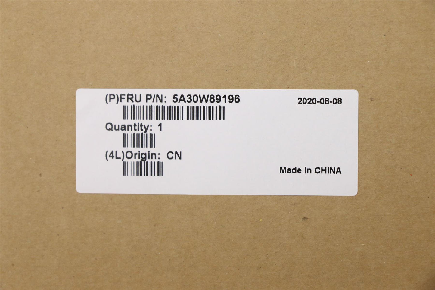 Lenovo Fru, Fan-less Nano LTE AUX ANT 5A30W89196
