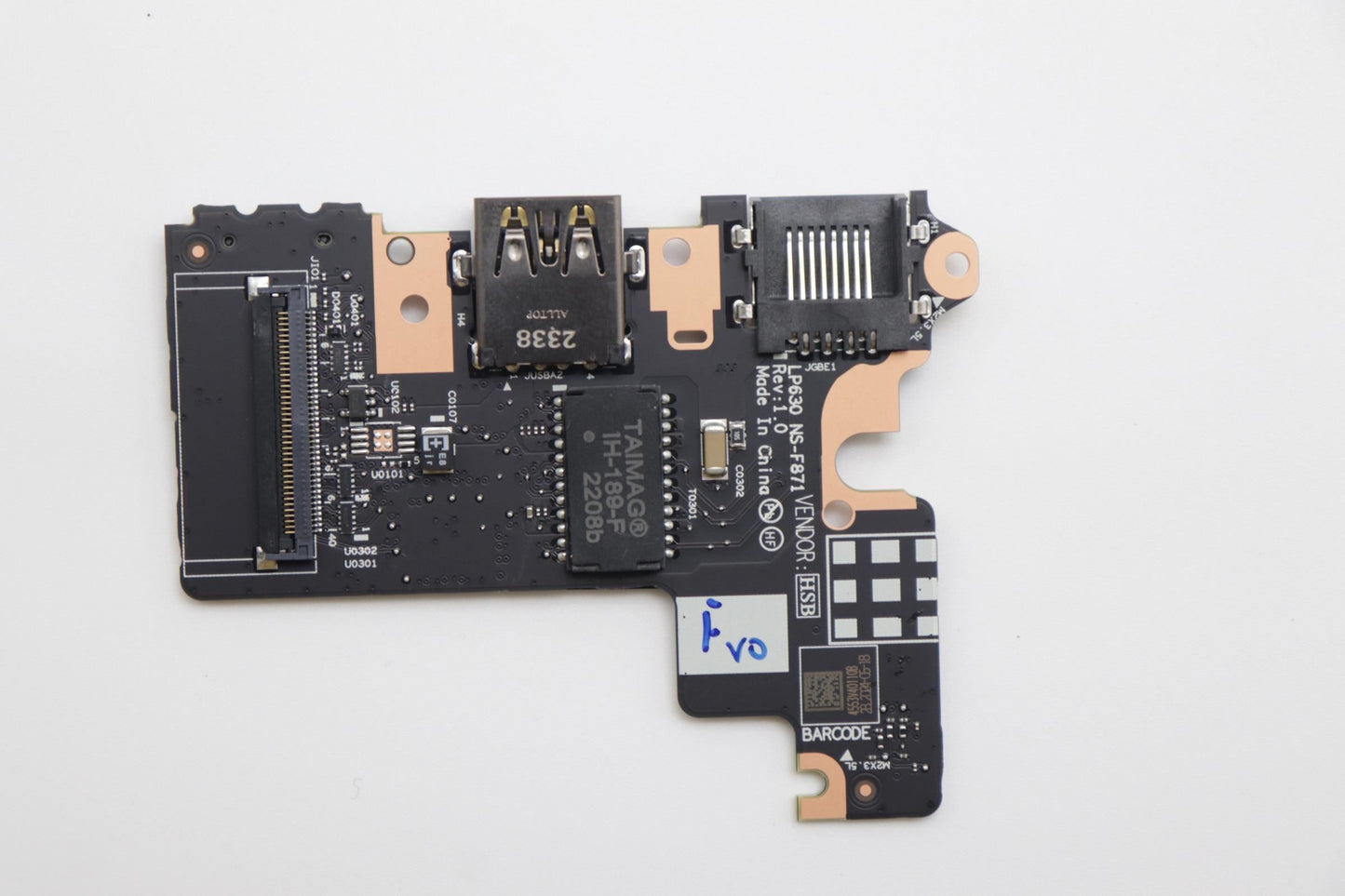 Lenovo CARDPOP PCBA IO/B NSF871 LP630 16 MP I/O Board 5C51P67043