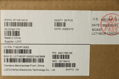Lenovo IdeaPad 1 15IAU7 1 15ALC7 1 15IRU7 Cooling Fan 5F10S14012