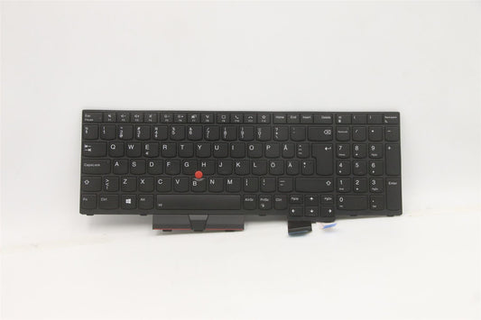 Lenovo ThinkPad T15g 1 P15 1 Keyboard Swedish Finnish Black Backlit 5N20Z74880