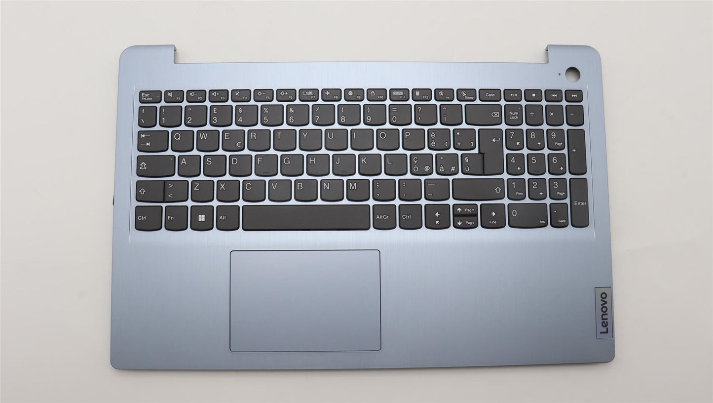 Lenovo IdeaPad 3 15IAU7 Palmrest Cover Touchpad Keyboard Italian 5CB1H78170