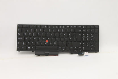 Lenovo ThinkPad P15v 3 Keyboard Swedish Finnish Black Backlit 5N20X22937