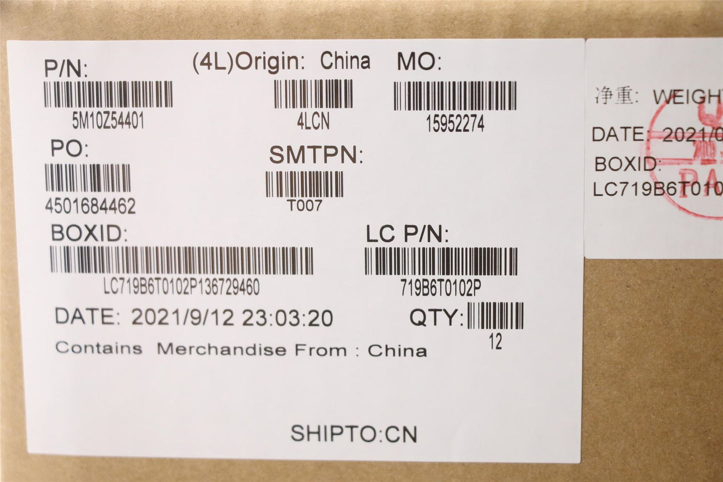 Lenovo MECH_ASM KB w/KB Mlr Num BL(CHY)LA SPA 5M10Z54401