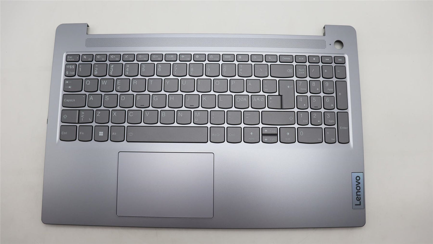 Lenovo IdeaPad 3 15IAN8 Palmrest Cover Touchpad Keyboard Nordic 5CB1K95024