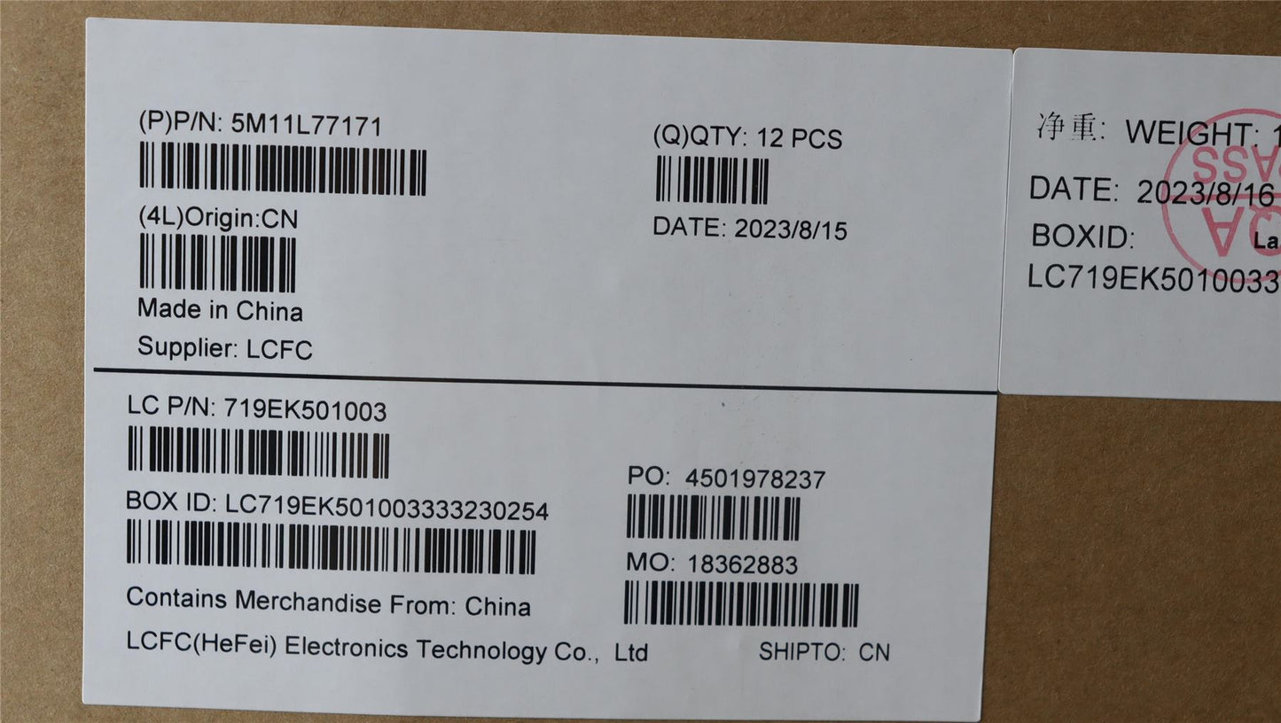 Lenovo ThinkPad P16s Gen 2 LCD Screen Display Panel 16 WQUXGA OLED 5M11L77171